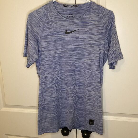 Mens Nike Pro Dri-fit Performance Tee Shirt Blue small‎ - Picture 1 of 2